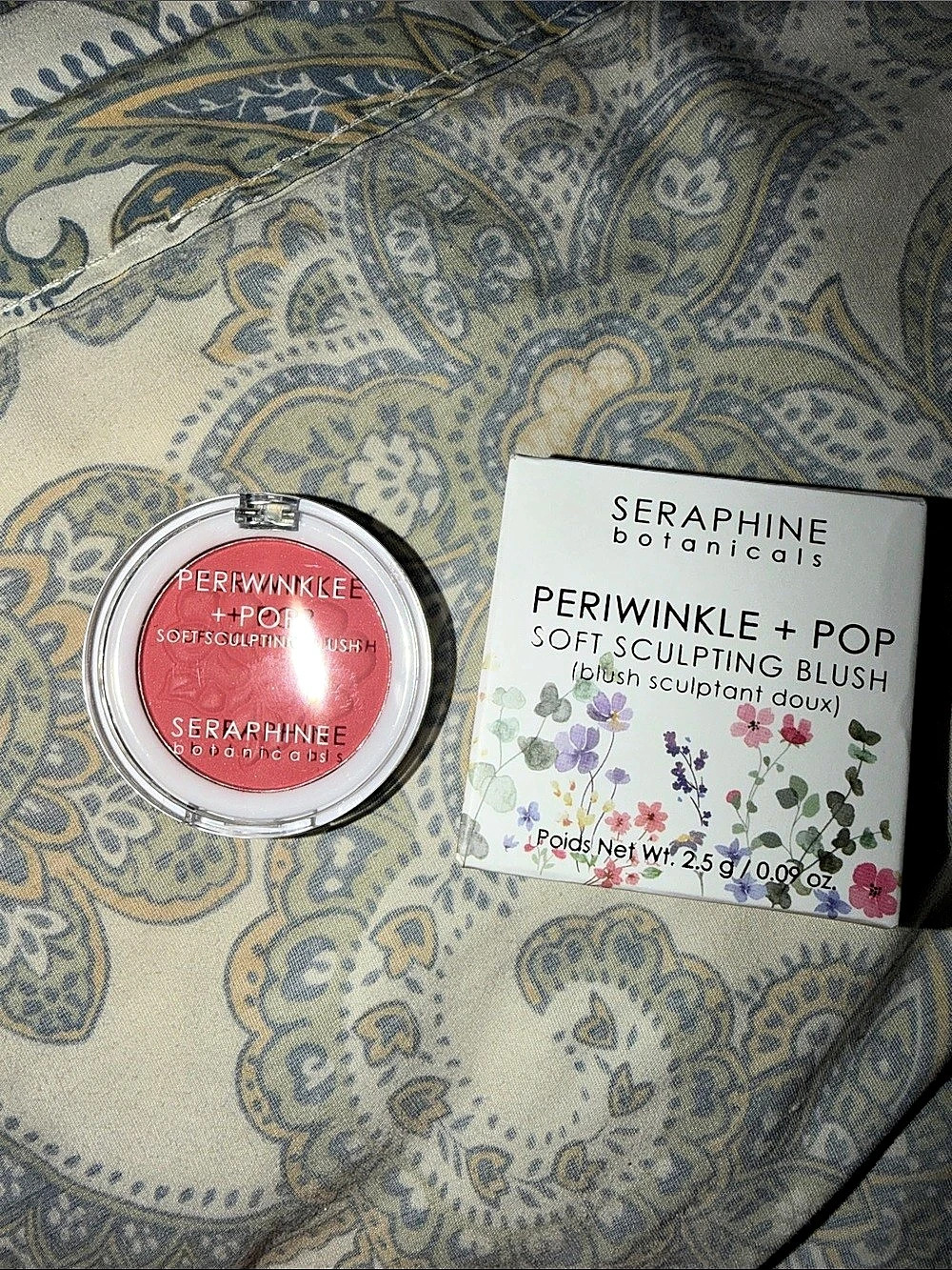 Seraphine Botanicals Periwinkle + Pop Soft Sculpting Blush Pink